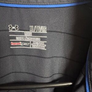 Under Armour Navy and Royal Blue Performance Shirt